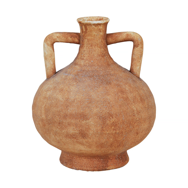Thalia, Vase, dia18xH22cm, Light Terracotta