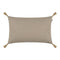 Hella, Cushion cover, L60xW40cm, Beige/Grey