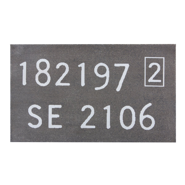 Shipping, Sign, Grey/White, 18.5x31cm, Iron