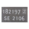 Shipping, Sign, Grey/White, 18.5x31cm, Iron