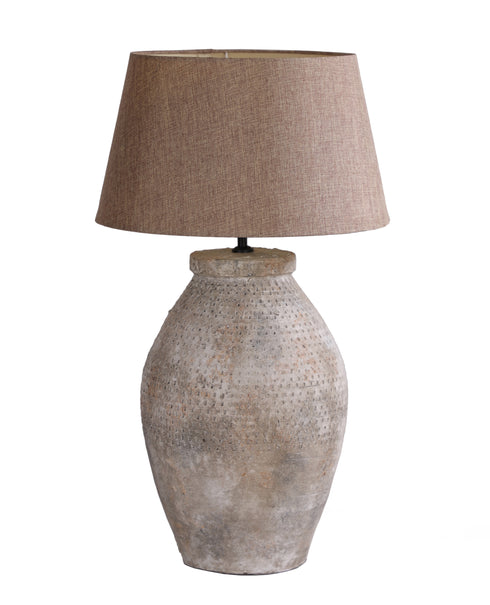 Halo, Lamp base, dia32xH57cm, Grey/brown