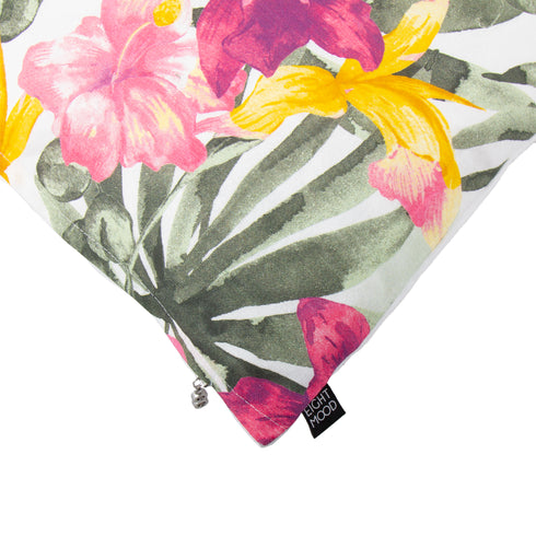 Loca, Cushion Cover, W50xL50cm, Green/Pink/Yellow,