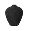 Toscana, Vase, dia18xH22cm, Sandy black