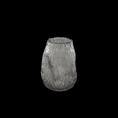 Lotus, Vase, dia15xH20cm, Grey