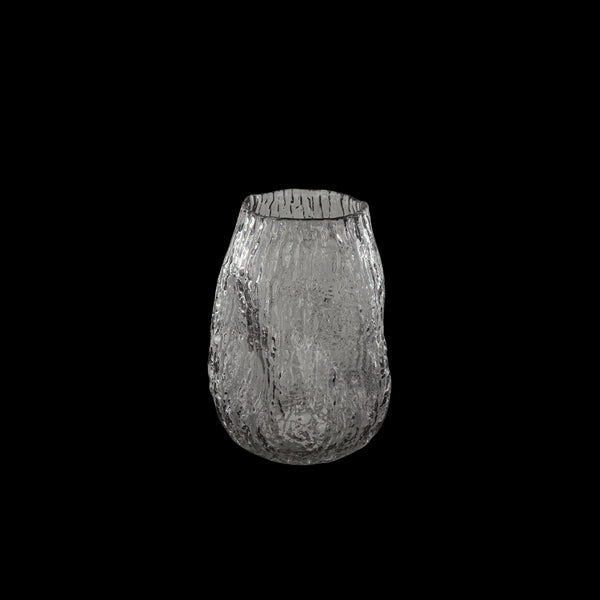 Lotus, Vase, dia15xH20cm, Grey