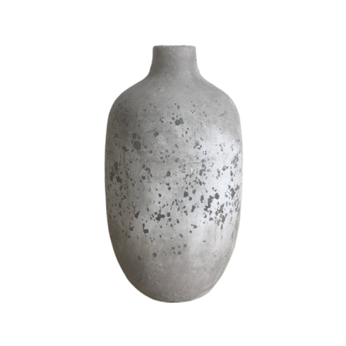 Alesso, Vase, dia15,5xH27cm, Grey