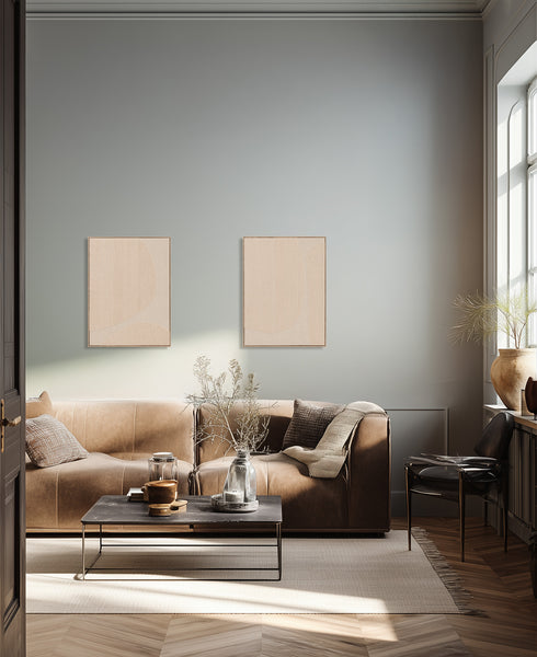 Calm, Artwork, H80xW60xD2,8cm, Sand