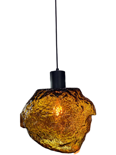 Lilo, Lightning, dia31xH35cm, Amber (bärnsten)/Burnt Gold