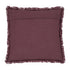 Freya, Cushion Cover, H50xW50cm, Plum, Fringes