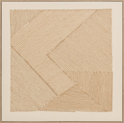 Sea, Artwork, H90xW90xD3,8cm, Sand