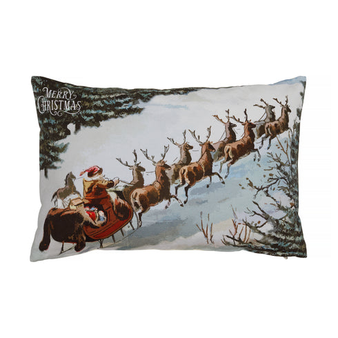 Sleighride, Cushion cover, 40x60cm, Multi