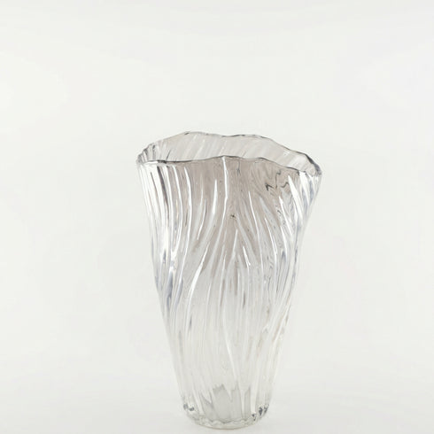 Breeze, Vase, H30xW15xD14cm, Grey