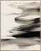 Lightfall, Framed printing bamin canvas, H100xW80xD3.8cm, Black/white