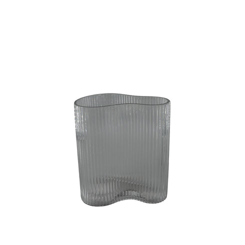 Ebner, Vase, H20,5xW18,5xD12,5cm, Clear