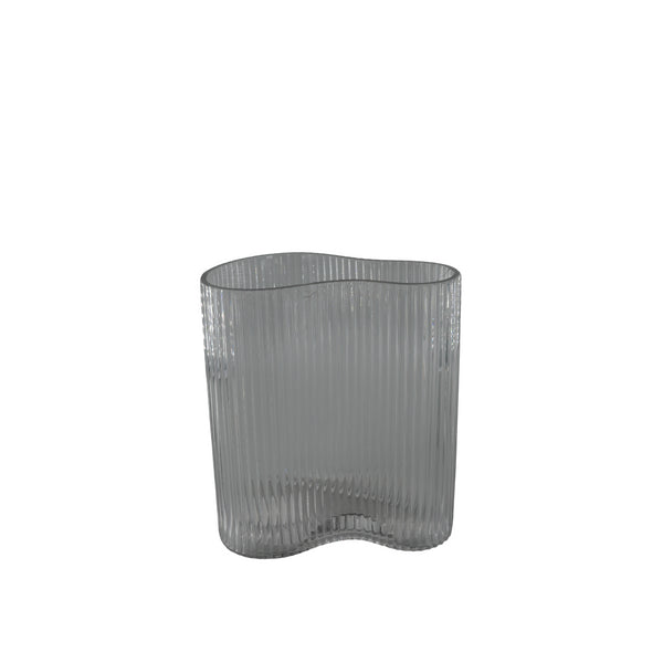 Ebner, Vase, H20,5xW18,5xD12,5cm, Clear