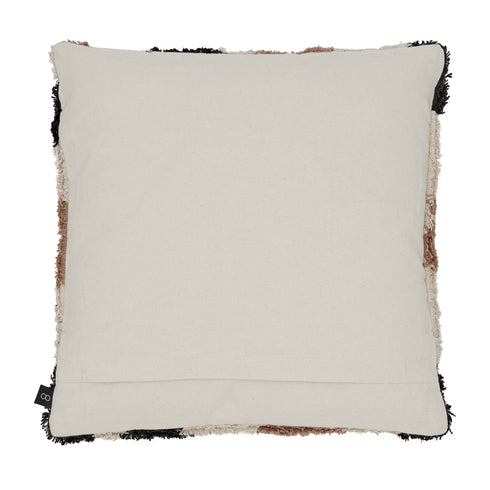 Point, Cushion Cover, H45xW45cm, Off White/Black/Pink