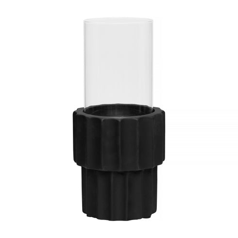Nutchess, Lantern, dia11xH28cm, Coal