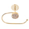Milford, Toilet Paper Holder, H12xW17xD8cm, Gold/MuLighti