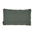 Poppy, Cushion Cover, H30xW50cm, Forest Green/Grass Green/White
