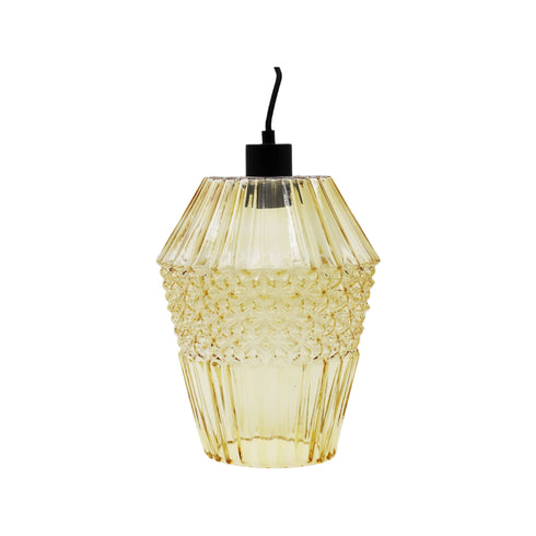 Enzo, Lamp, dia22xH31,5cm, Brown