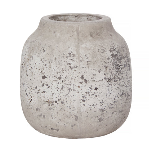 Alesso, Pot, dia19xH20cm, Grey