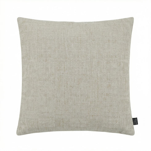 Zoe, Cushion cover, L45xW45cm, Grey (grå)Metallic/Natural Grey/