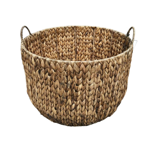 Woven, Basket, dia51/43xH41.5/37cm, Dark Brown