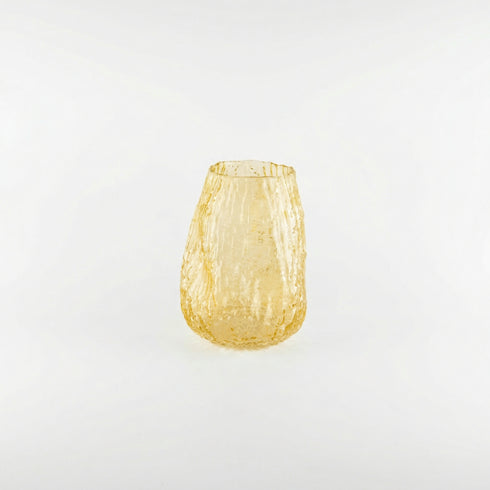 Lotus, Vase, dia15xH20cm, Brown