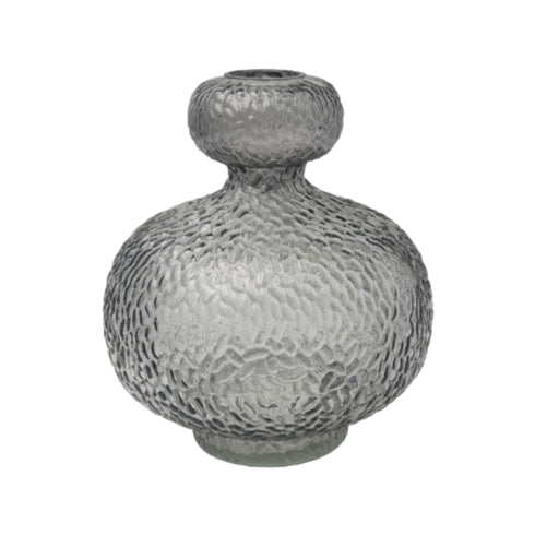 Amalie, Vase, dia25xH28cm, Smoke