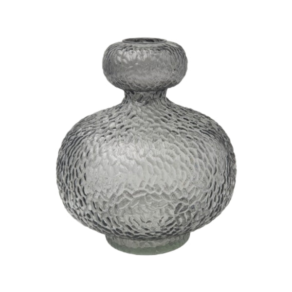 Amalie, Vase, dia25xH28cm, Smoke