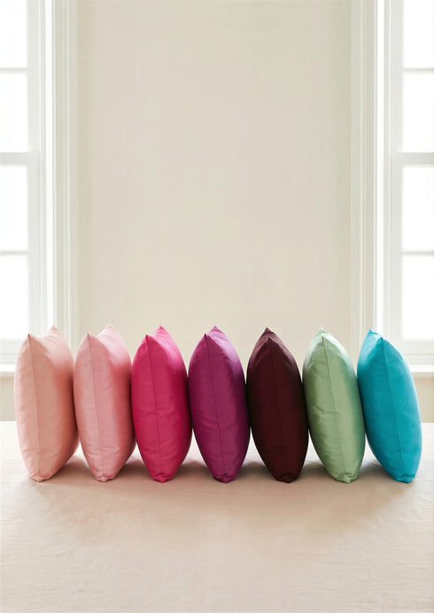 Dupion , Cushion Cover, 50x50 cm, Peony Pink