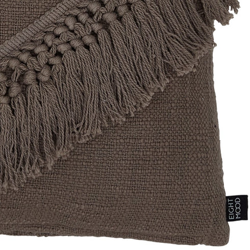 Fringles, Cushion Cover, H50xW50cm, Soft Brown