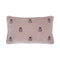 Ladybug, Cushion Cover Cover, H30xW50cm, Dusty Pink, Piping