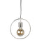Sander, Hanging Lamp, dia25 cm, Silver