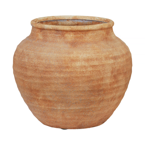 Crafted, Pot, dia27.5xH23.5cm, Light Terracotta