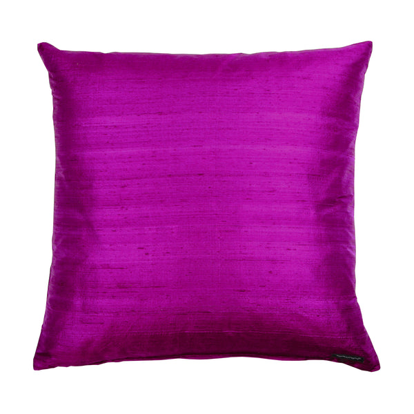 Dupion, Cushion Cover, Purple, 50 x 50 cm, Plain
