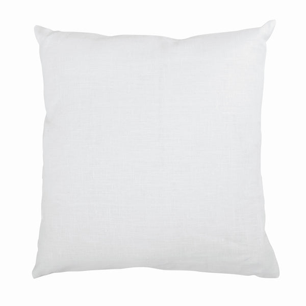 Linnea, Cushion Cover, Crisp White, 50x50cm, Zipper