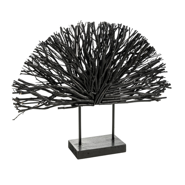 Marty, Decoration, H51xW65xD12 cm, Black