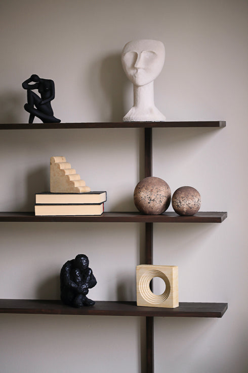 Montana, Decoration, H12xW12xD6cm, Sand Beige