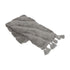 Bohemian, Throw, W130xL150 cm, Grey, Thassel