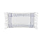 Finca, Cushion Cover, H30xW50cm, White/Blue, Fringes