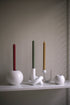 Snuggles, Candlestick, H14xW14xD14cm, White