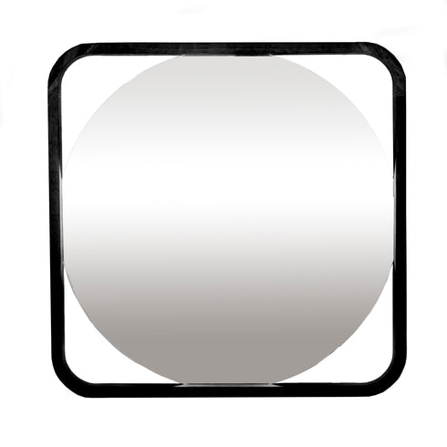 Metina, Mirror, H65xW65xD4cm, Black