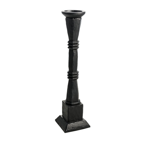 Colosso, Candle Holder, H53xW12xD12cm, Black