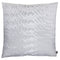 Shibori, Cushion Cover, 50x50 cm, White/Silver