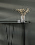 Imagine, Side Table, H80.5xW114.5xD30cm, Silver/Black