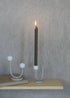 Arch, Candlestick, H15.5xW12xD8cm, Soft Beige/White