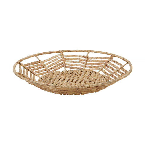 Braid, Platter, dia50xH8cm, Natural