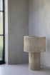 Tournelle, Lamp Shade, dia37xH57cm, Natural/Black