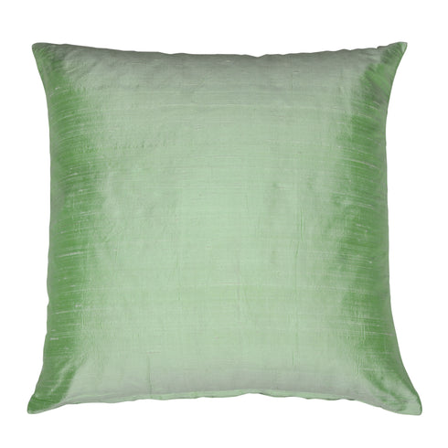 Dupion, Cushion Cover, Apple green, 50x50cm, Plain
